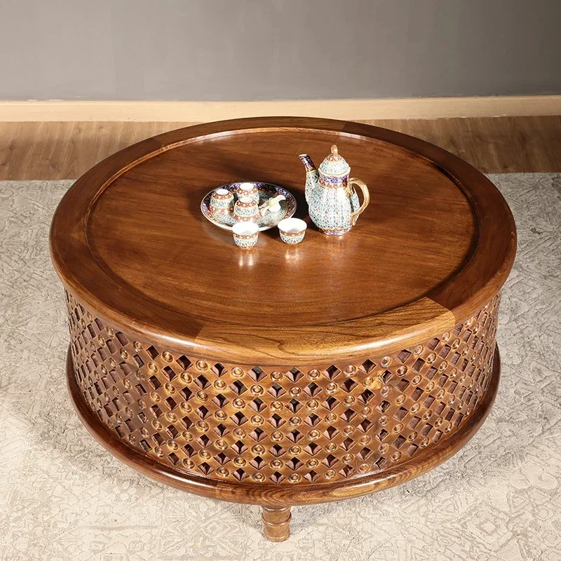 Thai round coffee table New Ch - Coffee Tea Thai のレビューと価格