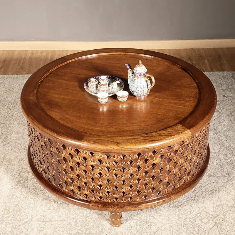 Thai round coffee table New Ch - Coffee Tea Thai のレビューと価格