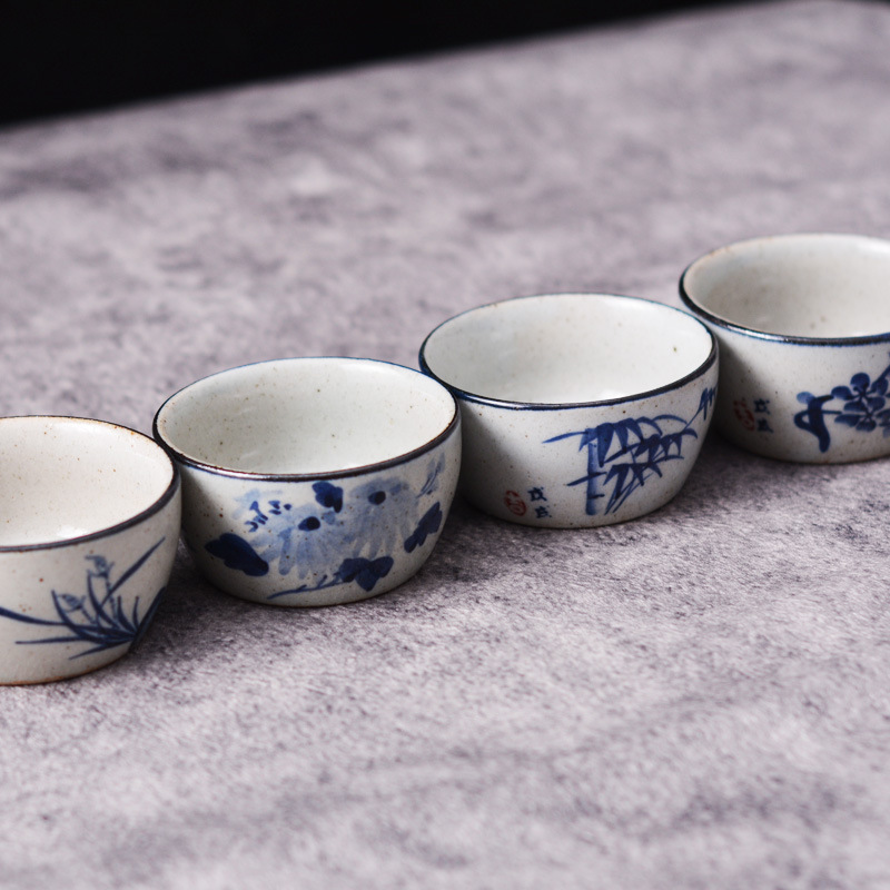 Hand-Painted Blue & White Coar - Gongfu Tea Set のレビューと価格