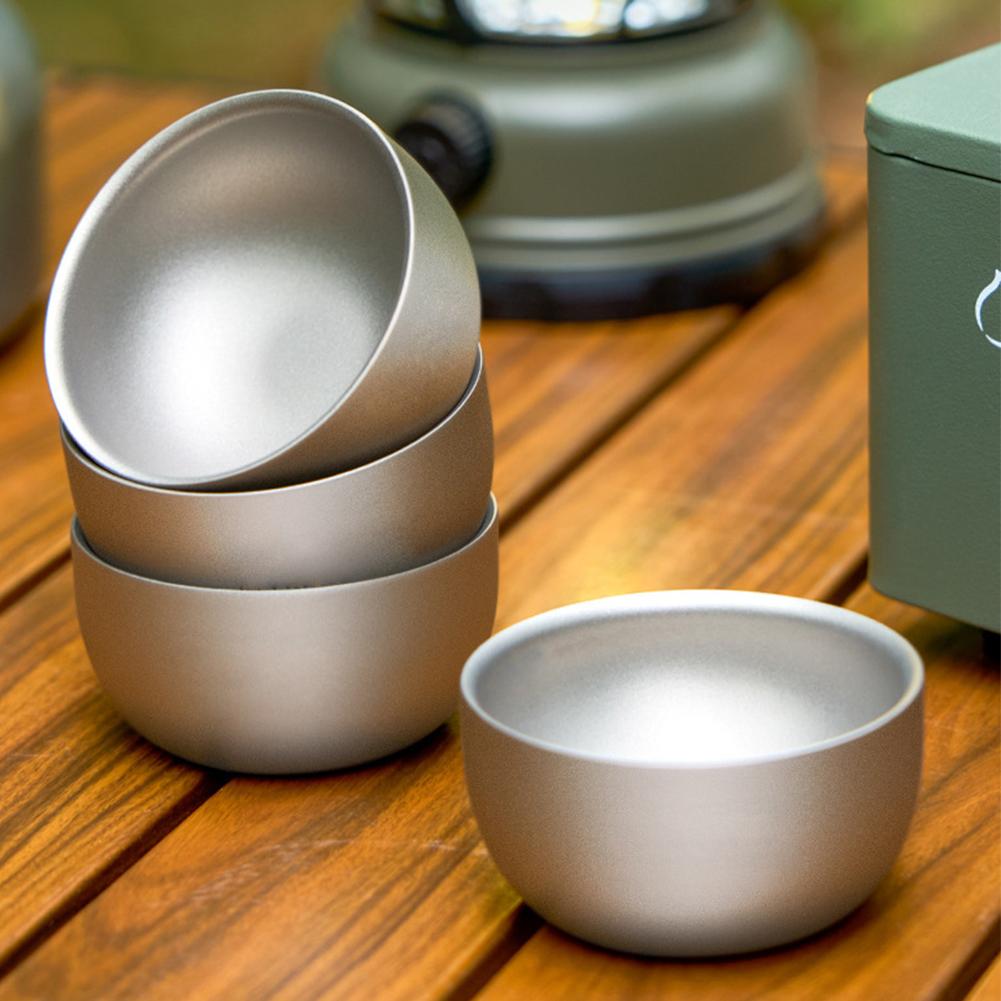 D2 Pure Titanium Double-layer  - Coffee Tea And Sugar Set のレビューと価格