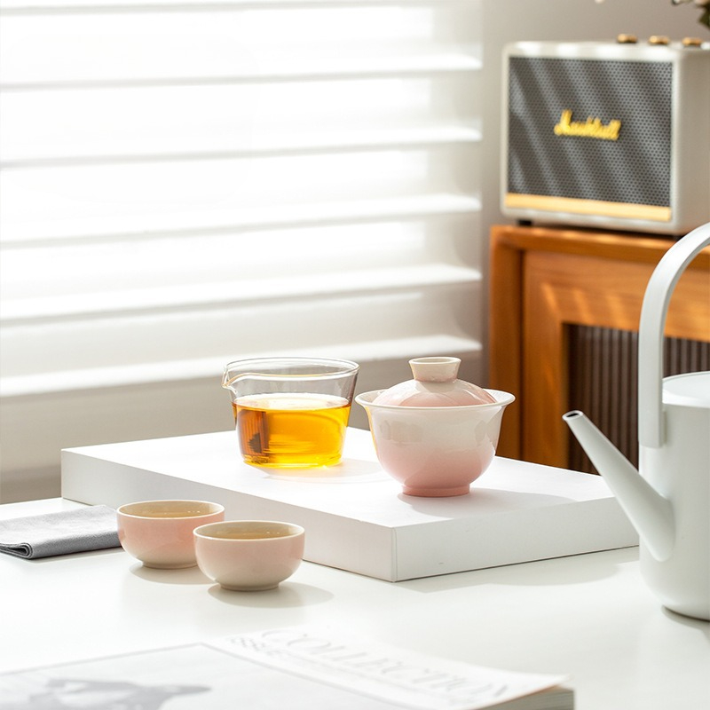 Plant Ash Glaze Gradient Trave - Gongfu Tea Set のレビューと価格