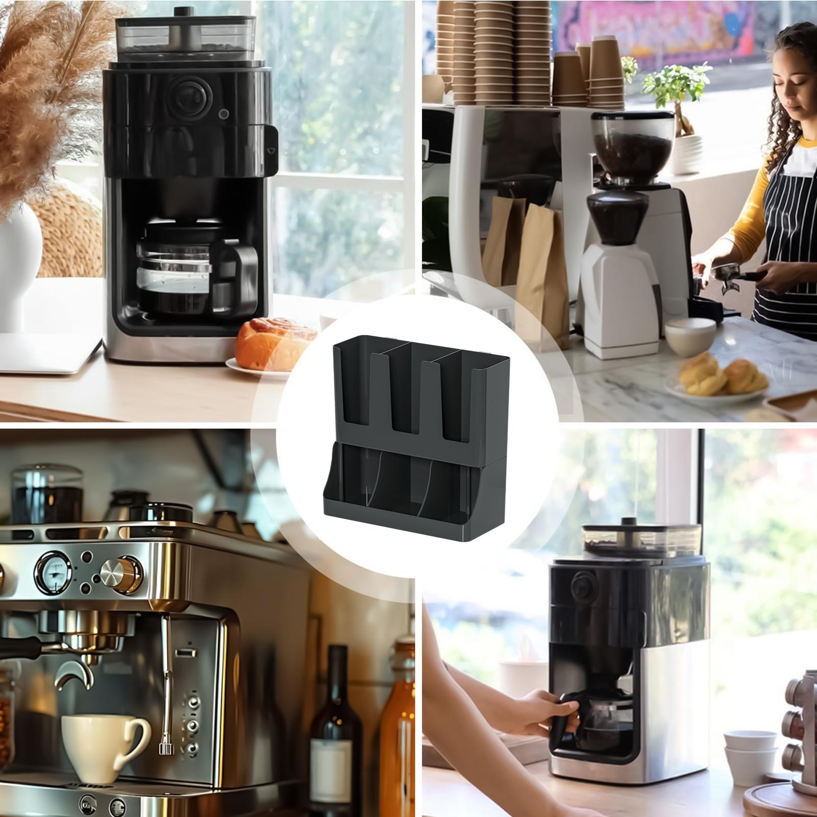 Coffee Organizer Station 6-Com - Tea Coffee Set Up のレビューと価格