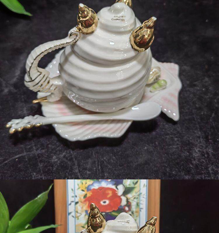 Ocean Series Gold Drawing Crea - Coffee Tea Drawing のレビューと価格