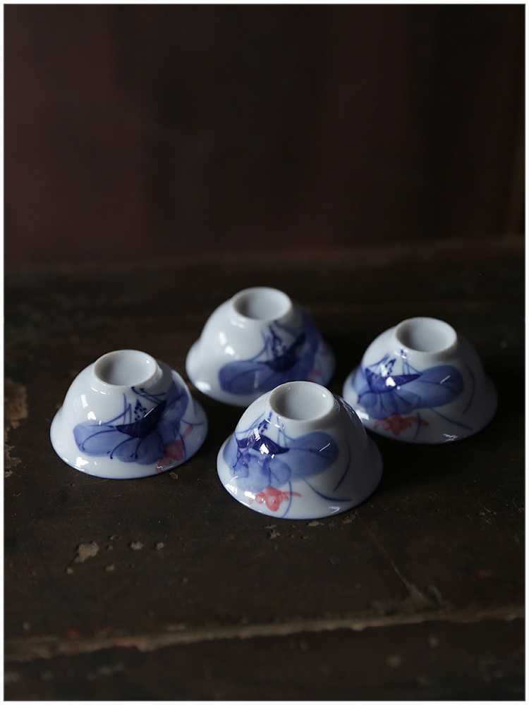Ultra-Thin Hand-Painted Old Po - Gongfu Tea Set のレビューと価格