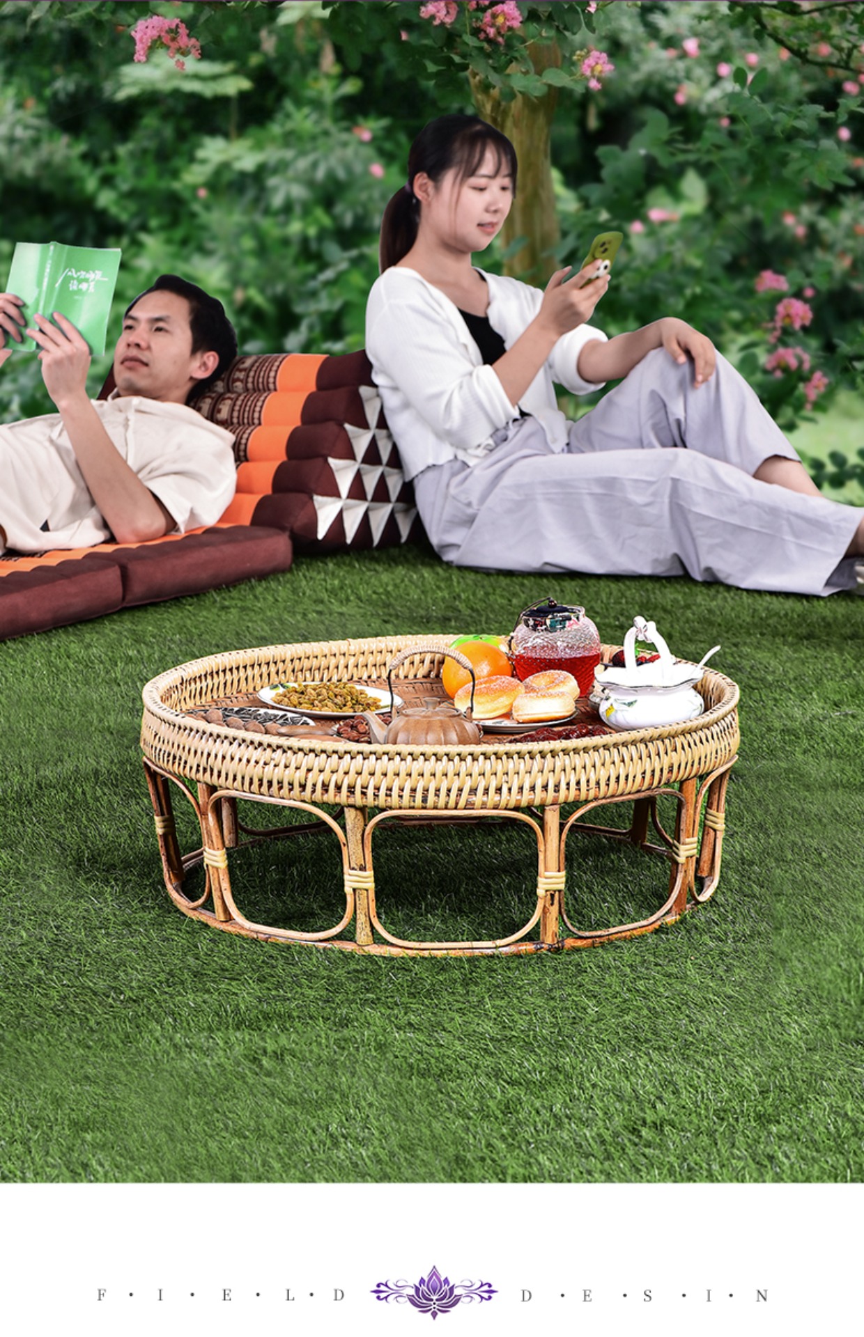 Plastic rattan coffee table ro - Coffee Tea Thai のレビューと価格