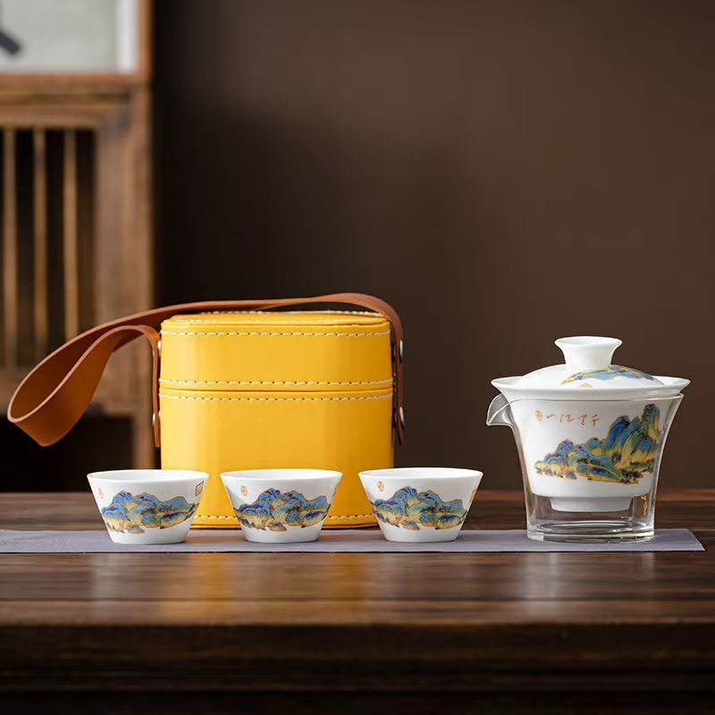 Travel Jade White Porcelain Te - Gongfu Tea Set のレビューと価格