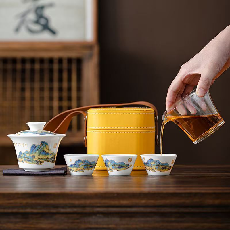 Travel Jade White Porcelain Te - Gongfu Tea Set のレビューと価格
