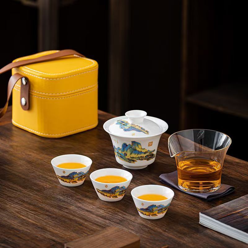 Travel Jade White Porcelain Te - Gongfu Tea Set のレビューと価格