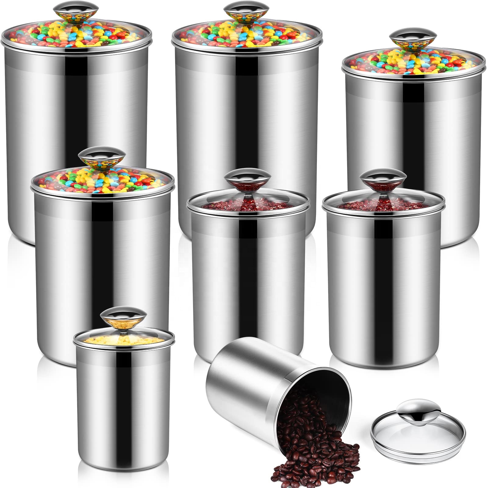 Food Storage Containers Tea Co - Coffee Tea And Sugar Set のレビューと価格