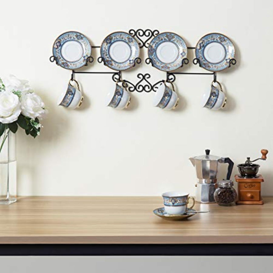 Vintage Scrollwork Black Metal - Tea Coffee Set Up のレビューと価格