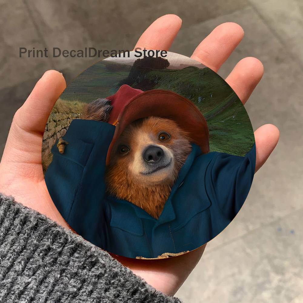 P-Paddington Bear Wood Coaster - Coffee Tea And Sugar Set のレビューと価格