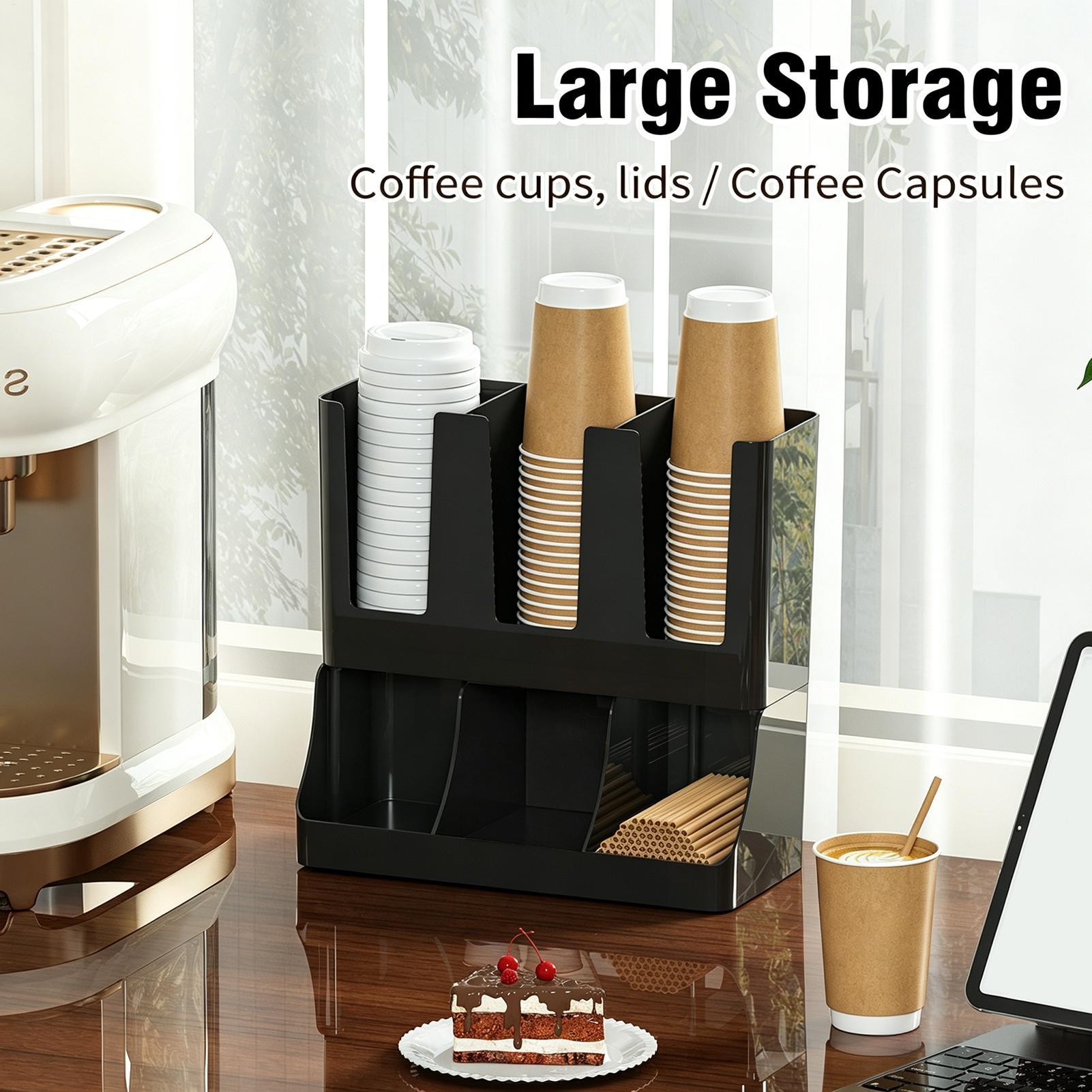 Coffee Station Organizer 6-Com - Tea Coffee Set Up のレビューと価格