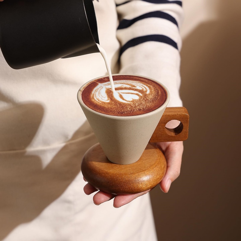 Retro Coffee Cups Heat-proof C - Tea Coffee Utensils のレビューと価格