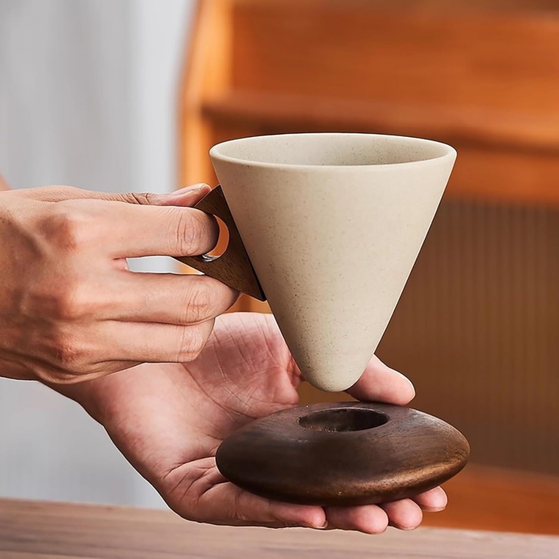 Retro Coffee Cups Heat-proof C - Tea Coffee Utensils のレビューと価格