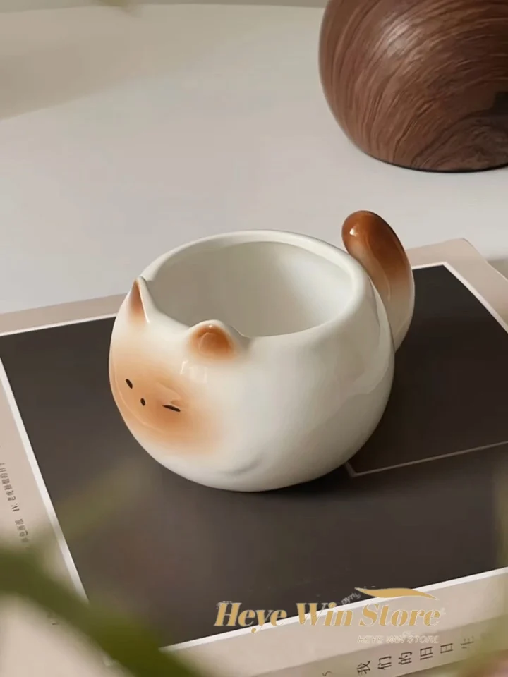 Thai Style Kitten Mug, Cute Ca - Coffee Tea Thai のレビューと価格