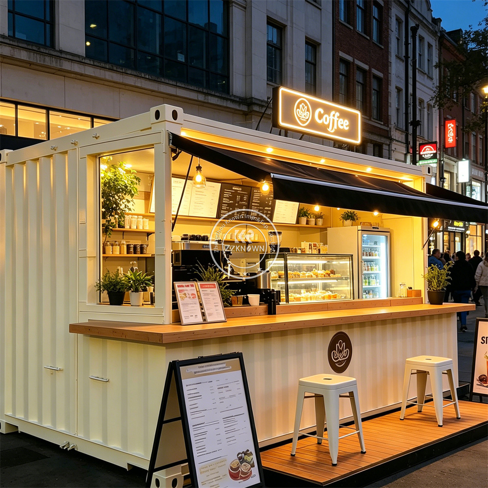 Outdoor Food Container Trailer - Tea Coffee Set Up のレビューと価格