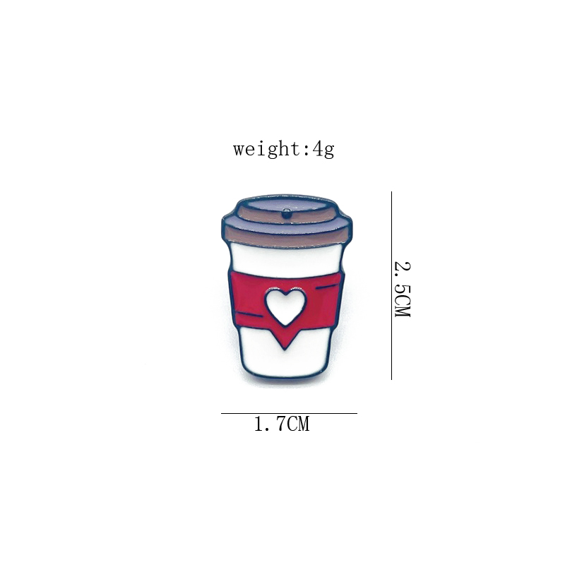 Cartoon Cute Red Milk Tea Cup  - Coffee Tea Love のレビューと価格