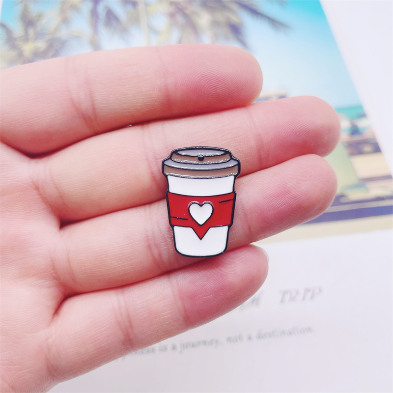 Cartoon Cute Red Milk Tea Cup  - Coffee Tea Love のレビューと価格